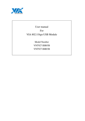 VIA Technologies VNT9271BB05B User Manual