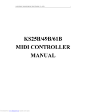 Worlde KS49B Manual