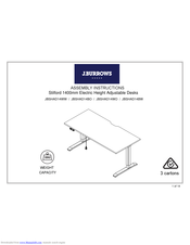 J.Burrows JBSHAD14BW Assembly Instructions Manual