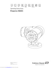 Endress+Hauser Proservo NMS5 Operating Instructions Manual