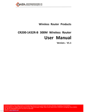 C-Data CR200-1432R-B User Manual