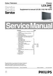 Philips 32HF7473/10 Service Manual