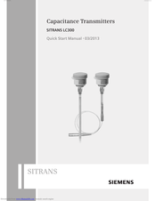Siemens sitrans lc 300 Quick Start Manual