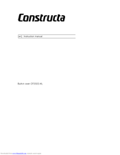 CONSTRUCTA CF2322.4IL Instruction Manual