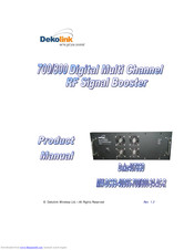 Dekolink Deko4078SD Product Manual