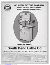 South bend SB1041 Owner's Manual