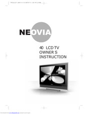 NEOVIA 40 Owner's Instruction Manual
