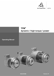 Wittenstein TPM high torque Operating Manual
