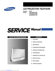 Samsung SP43J6HDX/SED Service Manual