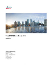 Cisco C880 M5 Service Manual