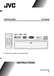JVC KV-DV50 Instructions Manual