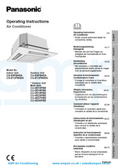 Panasonic CU-E9PB4EA Operating Instructions Manual