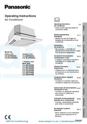 Panasonic CU-E12PB4EA Operating Instructions Manual