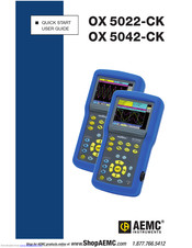 AEMC OX 5042-CK Quick Start User Manual