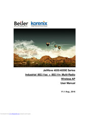 Beijer Electronics JetWave 4020E Series User Manual