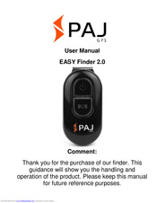 PAJ EASY Finder 2.0 User Manual
