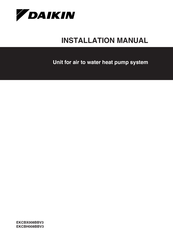 Daikin EKCBH008BBV3 Installation Manual
