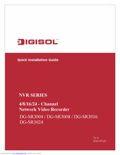 Digisol DG-SR3008 Quick Installation Manual