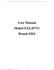 eks FX2.4TVU User Manual