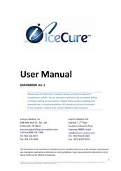 IceCure IceSense3 User Manual