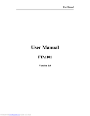 Flying Voice FTA1101 User Manual