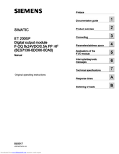 Siemens SIMATIC ET 200SP Manual