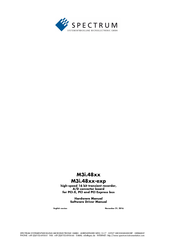 Spectrum M3i.4841-exp Hardware Manual