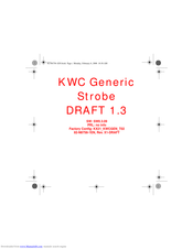Kyocera Strobe K612b Manual