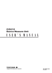 YOKOGAWA GS610 User Manual
