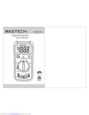 Mastech MS8238G User Manual