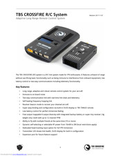 tbs electronics CROSSFIRE (XF) Manual