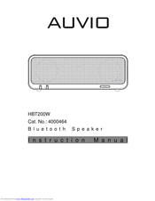 Auvio HBT200W Instruction Manual