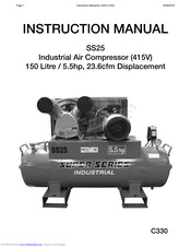 Hafco SS25 Instruction Manual
