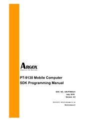 Argox PT-9130 Programming Manual