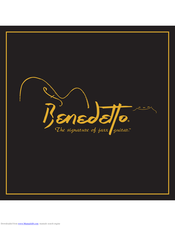 Benedetto The Signature of Jazz Guitar Owner's Manual & Warranty
