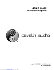Cavalli Audio Liquid Glass User Manual