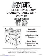 Badger Basket 02240 Assembly Instructions Manual