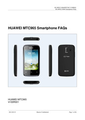 Huawei MTC965 Faqs
