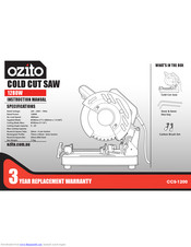 Ozito CCS-1200 Instruction Manual
