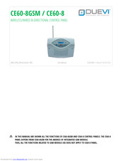 Duevi CE60-8GSM User Manual