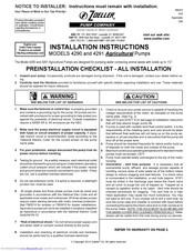 Zoeller 4290 Installation Instructions