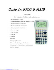 Casio FX-9750G Plus Power Graphing Calculator 