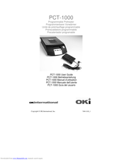 Oki PCT-1000 User Manual