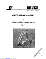 Bauer Magnum S Operating Manual