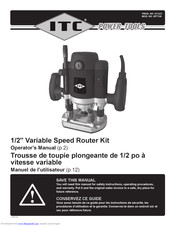 ITC SPT190 Operator's Manual