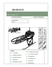 organization 3DX 450 FSE V3 Instruction Manual