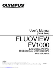 Olympus Fluoview FV1000 User Manual