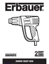 Erbauer ERB096HTG Operating Instructions Manual