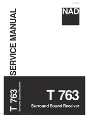 NAD T 763 Service Manual