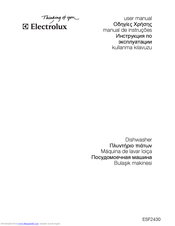 Electrolux ESF2430 User Manual